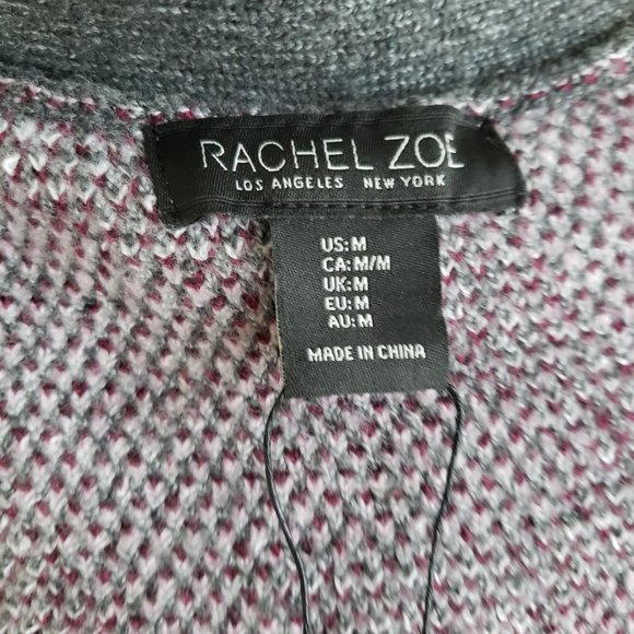 NWT Rachael Zoe thick floral cardigan sweater - Picture 7 of 7